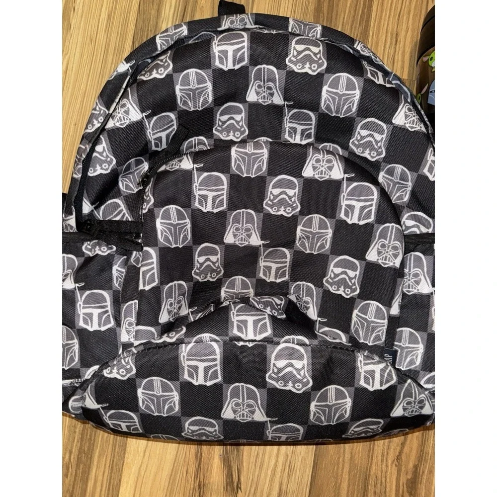 GAP‎ Star Wars Troopers Mandalorian Book bag Backpack Lunch Box thermos